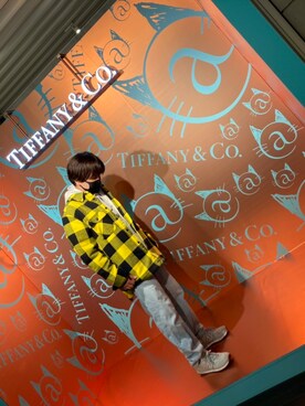「tommy jeans（トミー ジーンズ）のアイテム（その他アウター）」を使った、conさん（メンズ・158cm）の秋コーディネート