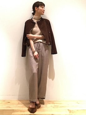 Neneさん（レディース・164cm）の秋コーディネート