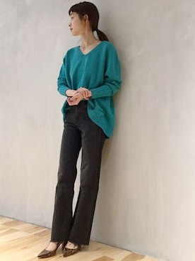 「Simon Miller（サイモン・ミラー）のアイテム」を使った、Neneさん（レディース・164cm）の冬コーディネート