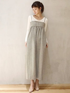 「ELIN（エリン）のアイテム」を使った、Neneさん（レディース・164cm）の冬コーディネート