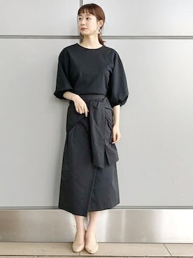 「ELIN（エリン）のアイテム」を使った、Neneさん（レディース・164cm）の冬コーディネート