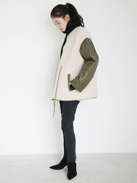 「JANE SMITH / JOHN SMITH（ジェーンスミスジョンスミス）のアイテム」を使った、Neneさん（レディース・164cm）の秋コーディネート