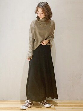 Neneさん（レディース・164cm）の秋コーディネート