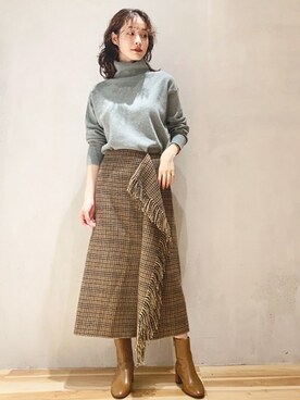 Neneさん（レディース・164cm）の秋コーディネート