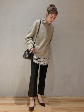 Neneさん（レディース・164cm）の冬コーディネート