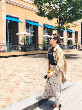 「IENA（イエナ）のアイテム（パンプス）」を使った、JJさん（レディース・163cm）の春コーディネート