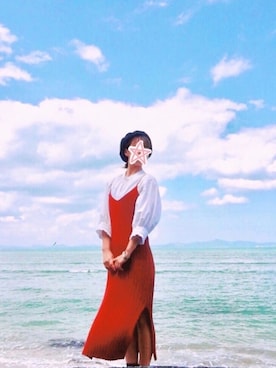 akiさん（レディース・154cm）の春コーディネート