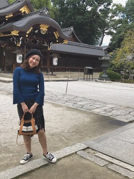 Aika❤︎さん（レディース・159cm）の秋コーディネート