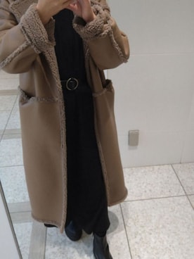 momono1020さん（レディース・156cm）の冬コーディネート