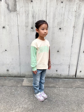 *eee*さん（キッズ・120cm）の春コーディネート