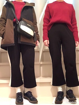 Meeeeeさん（レディース・154cm）の秋コーディネート