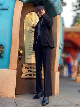 その他トップスを使った ディズニーコーデ のメンズ人気ファッションコーディネート Wear