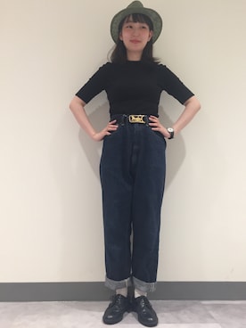 「I am I （アイアムアイ）のアイテム」を使った、14+ コピス吉祥寺店 スタッフさん（レディース・152cm）の夏コーディネート