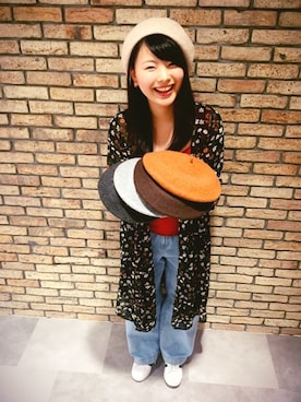 「RAY CASSIN（レイカズン）のアイテム（ワンピース/ドレス）」を使った、14+ コピス吉祥寺店 スタッフさん（レディース・163cm）の夏コーディネート