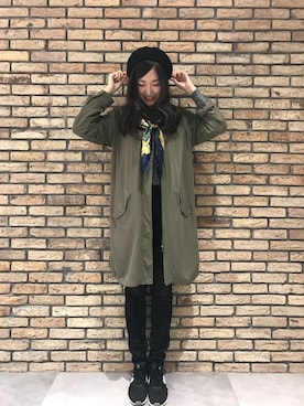 14+ コピス吉祥寺店 スタッフさん（レディース・160cm）の冬コーディネート