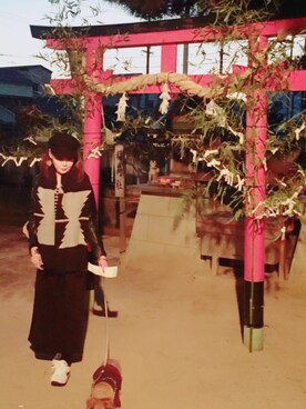 「RAY CASSIN（レイカズン）のアイテム（ライダースジャケット）」を使った、ecruさん（レディース・164cm）の冬コーディネート