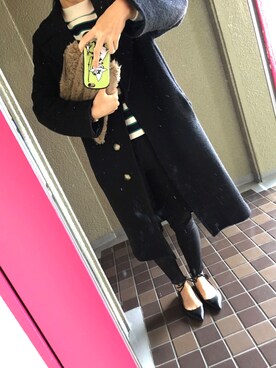 「vetements」｜「アイテム（バレエシューズ）」を使った、はるかさん（レディース・161cm）の冬コーディネート