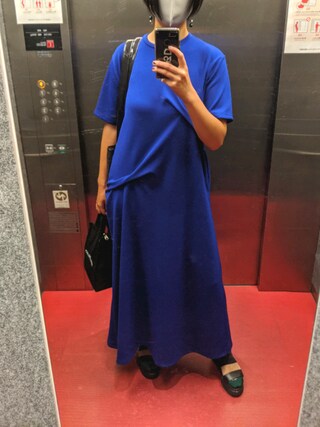 UN3D.（アンスリード）の「タックテントワンピース（ワンピース