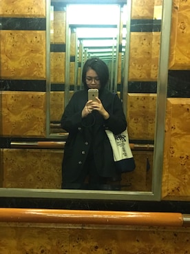 「ISABEL MARANT（イザベルマラン）のアイテム（ジャケット/アウター）」を使った、CipherXiaoさん（レディース・163cm）の秋コーディネート