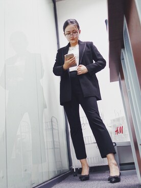 「BLAZE（ブレイズ）のアイテム」を使った、CipherXiaoさん（レディース・163cm）の秋コーディネート