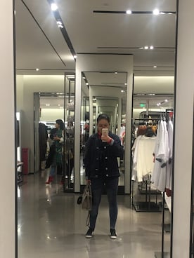「tibi（ティビ）のアイテム（ジャケット/アウター）」を使った、CipherXiaoさん（レディース・163cm）の冬コーディネート