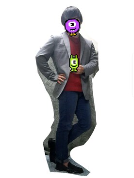 「GU（ジーユー）の（GU）スキニーフィットジーンズ（MEN ⁄ ジーンズ）」を使った、naoさん（メンズ・162cm）の秋コーディネート