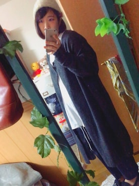 みくこさん（レディース・155cm）の冬コーディネート