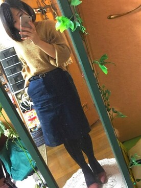 みくこさん(レディース・155cm)の冬コーディネート