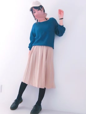 みくこさん(レディース・155cm)の冬コーディネート