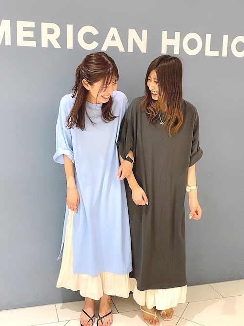 American Holicsachikaさんのワンピースを使ったコーディネート Zozotown