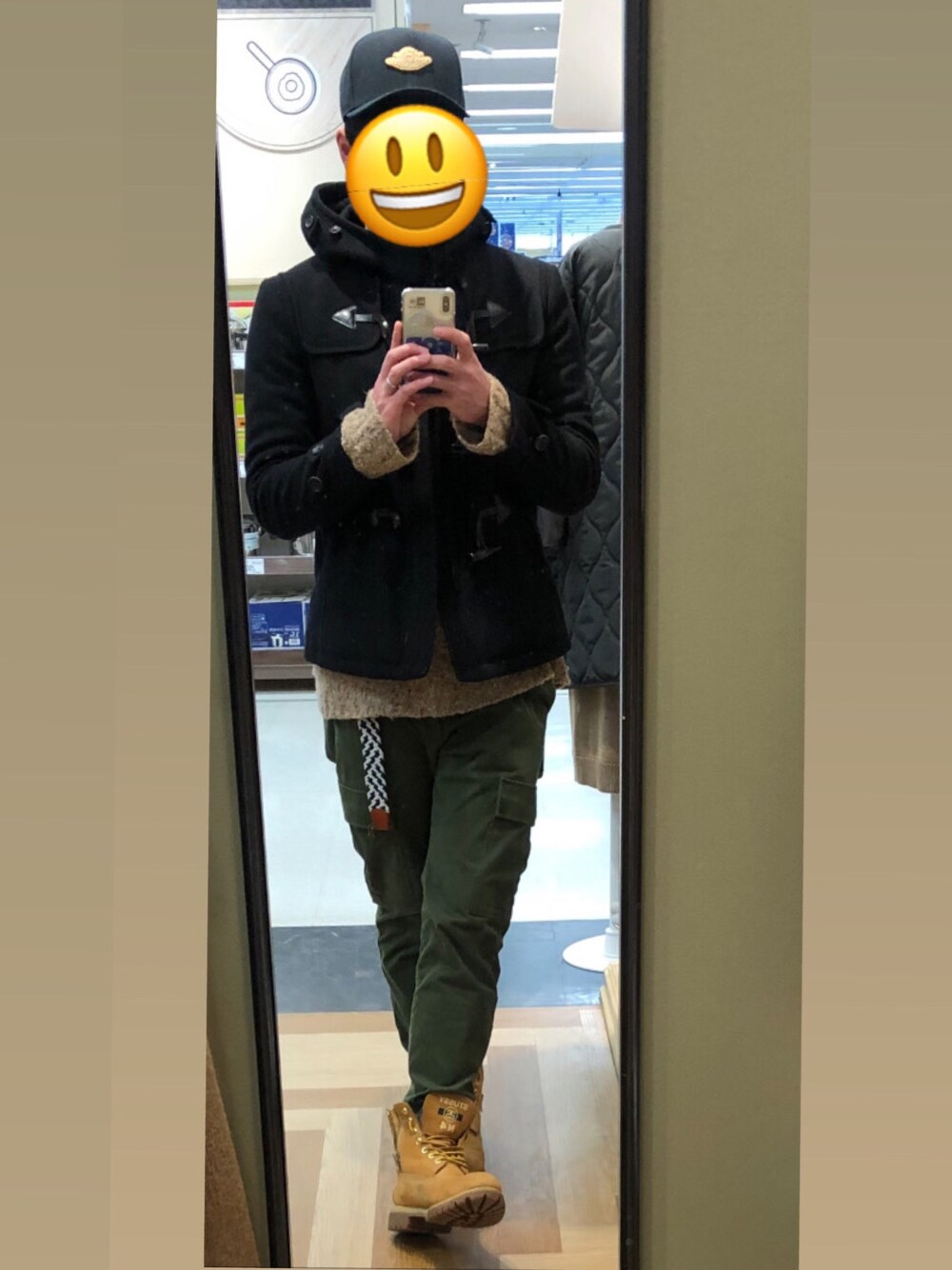 「年末WEAR感謝祭、冬コーデ、休日スタイル、オトナカジュアル、アウトドアミックス」｜「AIR JORDANのアイテム（キャップ、ブラック系）」を使った、mkm3さん（メンズ・173cm）の冬コーディネートの1枚目の写真