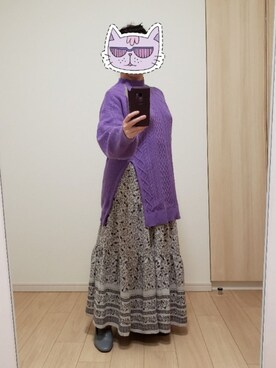 「rosebud」｜yonyonyon4888さん（レディース・156cm）の冬コーディネート