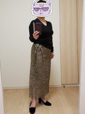 「rosebud」｜yonyonyon4888さん（レディース・156cm）の冬コーディネート