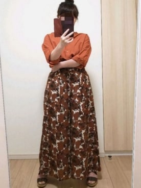 「ブラウンコーデ」｜「アイテム（福袋/福箱）」を使った、yonyonyon4888さん（レディース・156cm）の春コーディネート