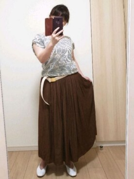 「SLOBE IENA（スローブイエナ）のアイテム（パンプス）」を使った、yonyonyon4888さん（レディース・156cm）の春コーディネート