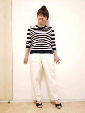 「Harriss（ハリス）のアイテム」を使った、yonyonyon4888さん（レディース・156cm）の夏コーディネート