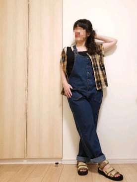 「アイテム（ブラジャー、ブラック系）」を使った、yonyonyon4888さん（レディース・156cm）の夏コーディネート