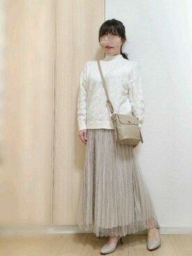 「LAURA DI MAGGIO（ローラディマッジオ）のアイテム」を使った、yonyonyon4888さん（レディース・156cm）の冬コーディネート