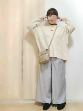 「LAURA DI MAGGIO（ローラディマッジオ）のアイテム」を使った、yonyonyon4888さん（レディース・156cm）の冬コーディネート