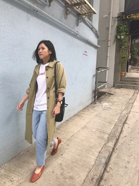 「NIL（ニル）のアイテム」を使った、mrsfattyさん（レディース・167cm）の春コーディネート