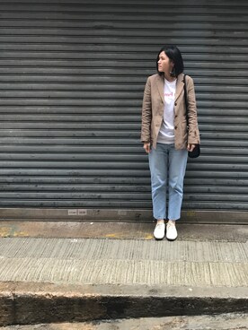 「NIL（ニル）のアイテム」を使った、mrsfattyさん（レディース・167cm）の春コーディネート