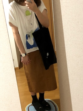 「夏秋ミックス」｜「アイテム（パンプス）」を使った、bbachanさん（レディース・160cm）の秋コーディネート