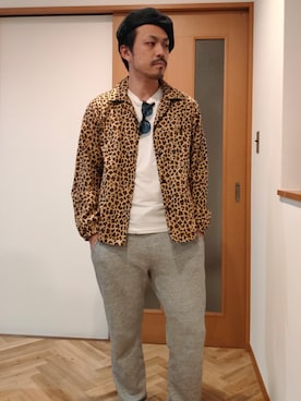 「アメカジスタイル」｜「アイテム（ブルゾン）」を使った、服好　助平さん（メンズ・170cm）の春コーディネート