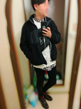 Uさん（メンズ・174cm）の冬コーディネート
