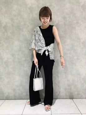 うえさん（レディース・153cm）の夏コーディネート