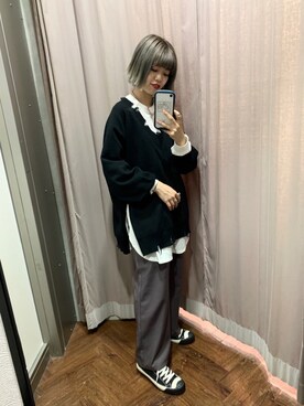 うえさん（レディース・153cm）の秋コーディネート