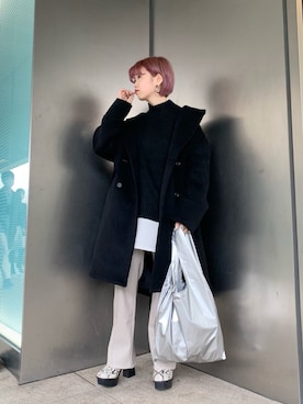 うえさん（レディース・153cm）の冬コーディネート