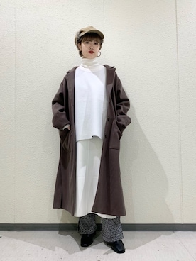 うえさん（レディース・153cm）の冬コーディネート