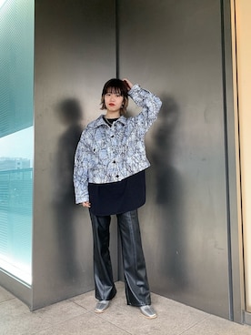 うえさん（レディース・153cm）の冬コーディネート