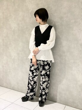 うえさん（レディース・153cm）の冬コーディネート